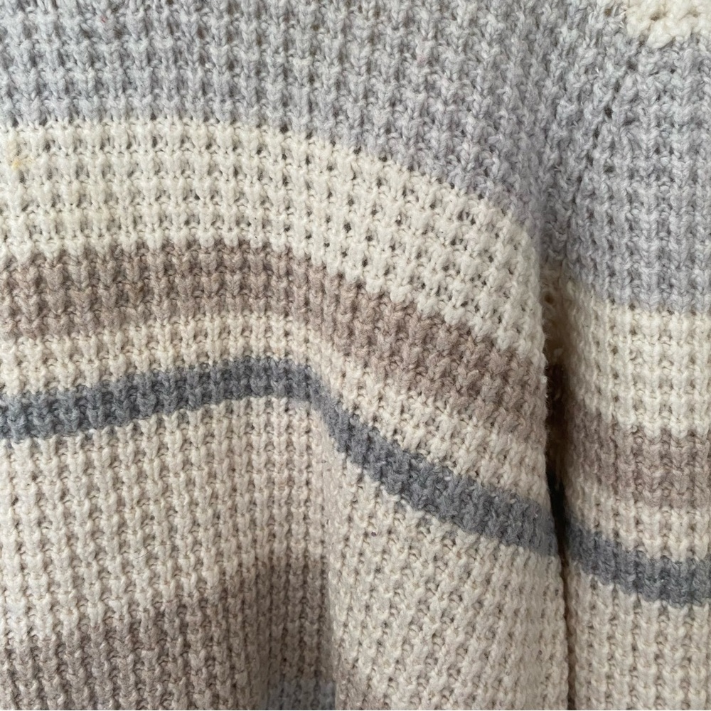 Eddie Bauer Wool Blend Knit Striped Sweater - Picture 6 of 11